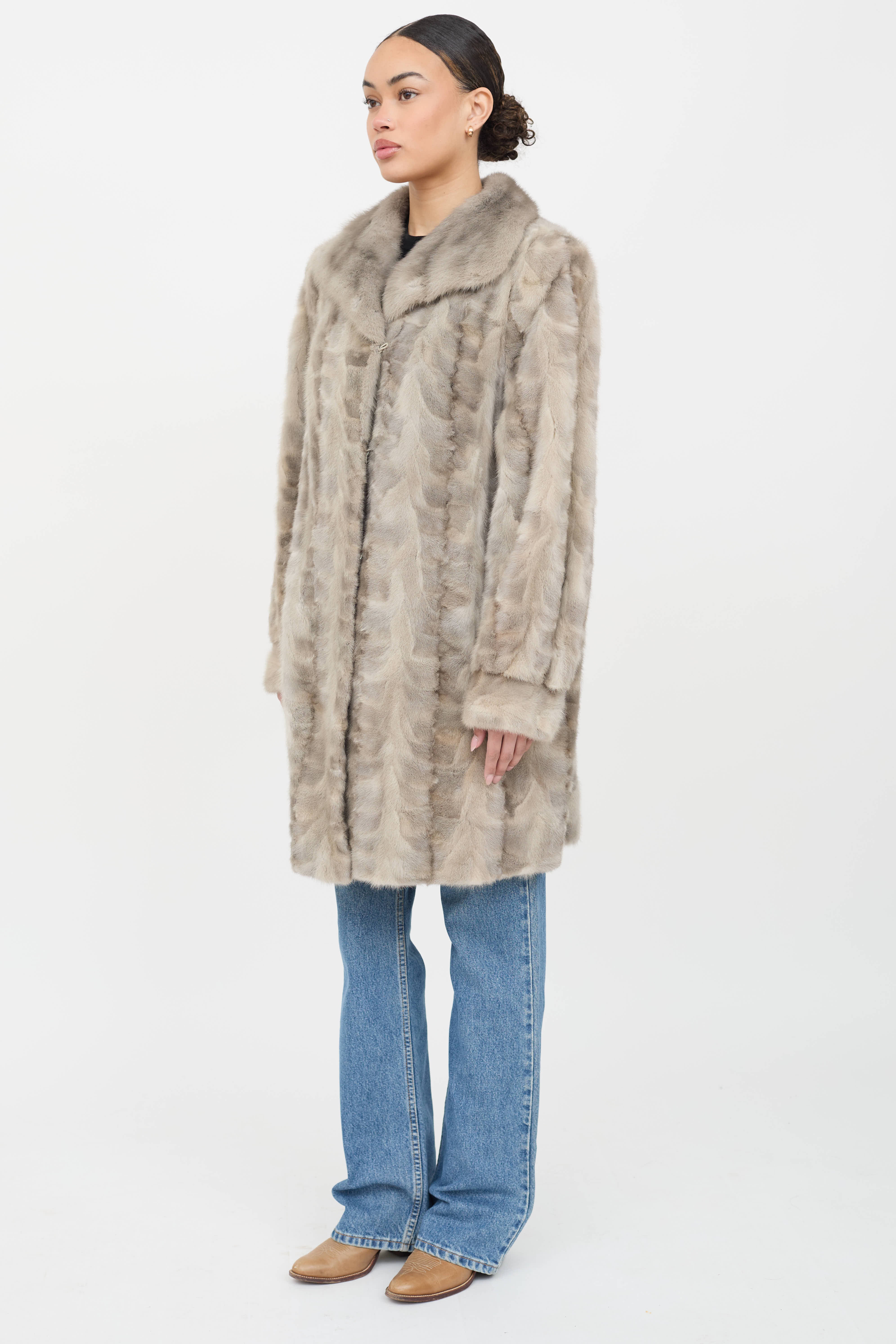 VSP Archive Mid Length Fur Coat