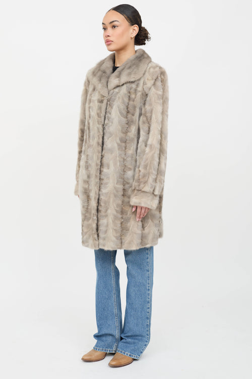 VSP Archive Mid Length Fur Coat