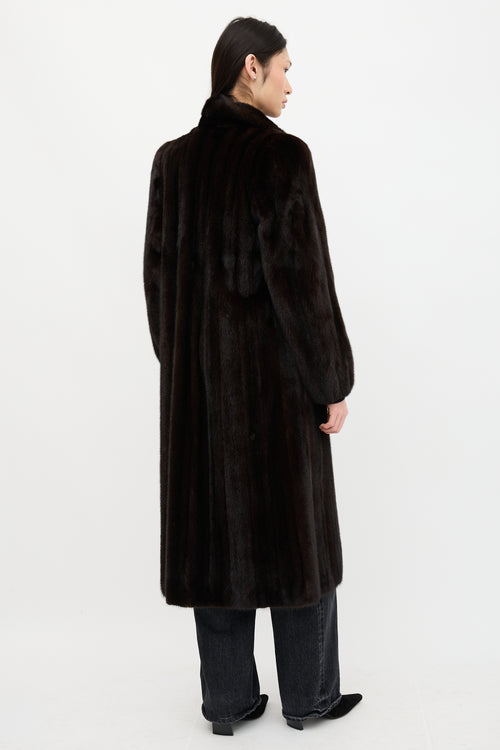 VSP Archive Fur Shawl Collar Coat