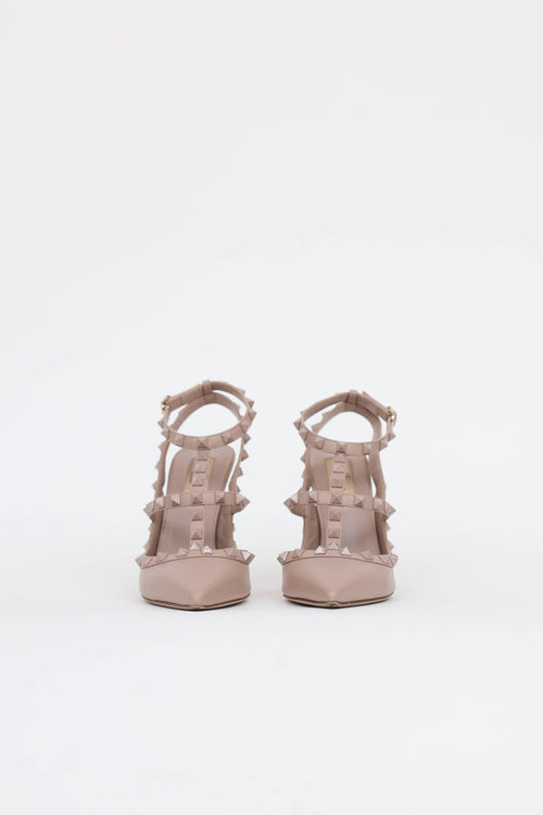 Valentino Rockstud Cage Heel
