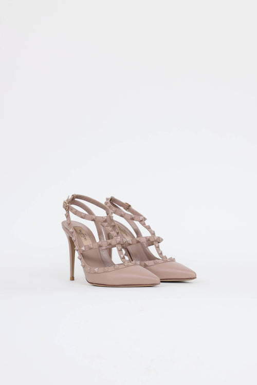 Valentino Rockstud Cage Heel