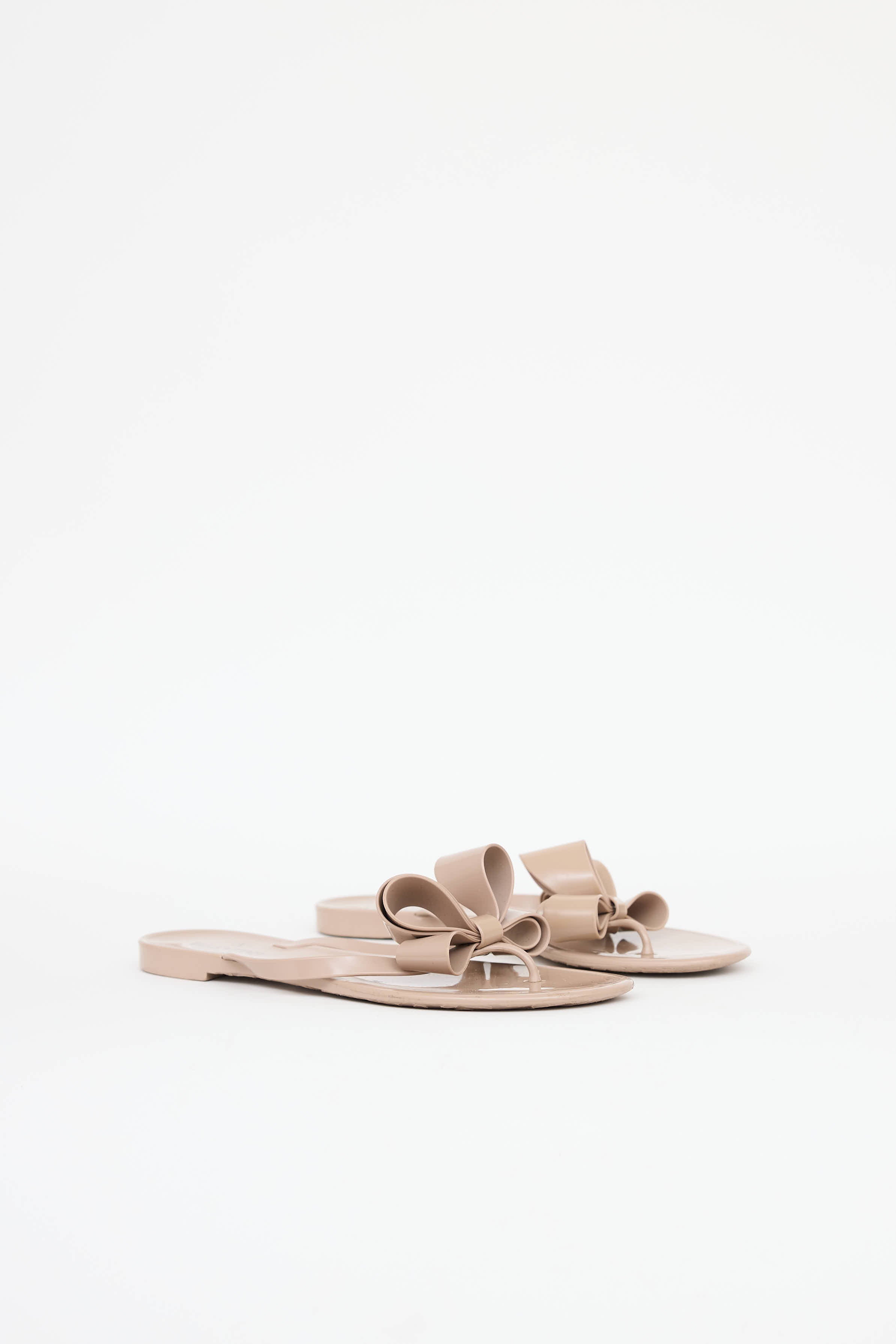 Valentino Rubber Bow Sandal