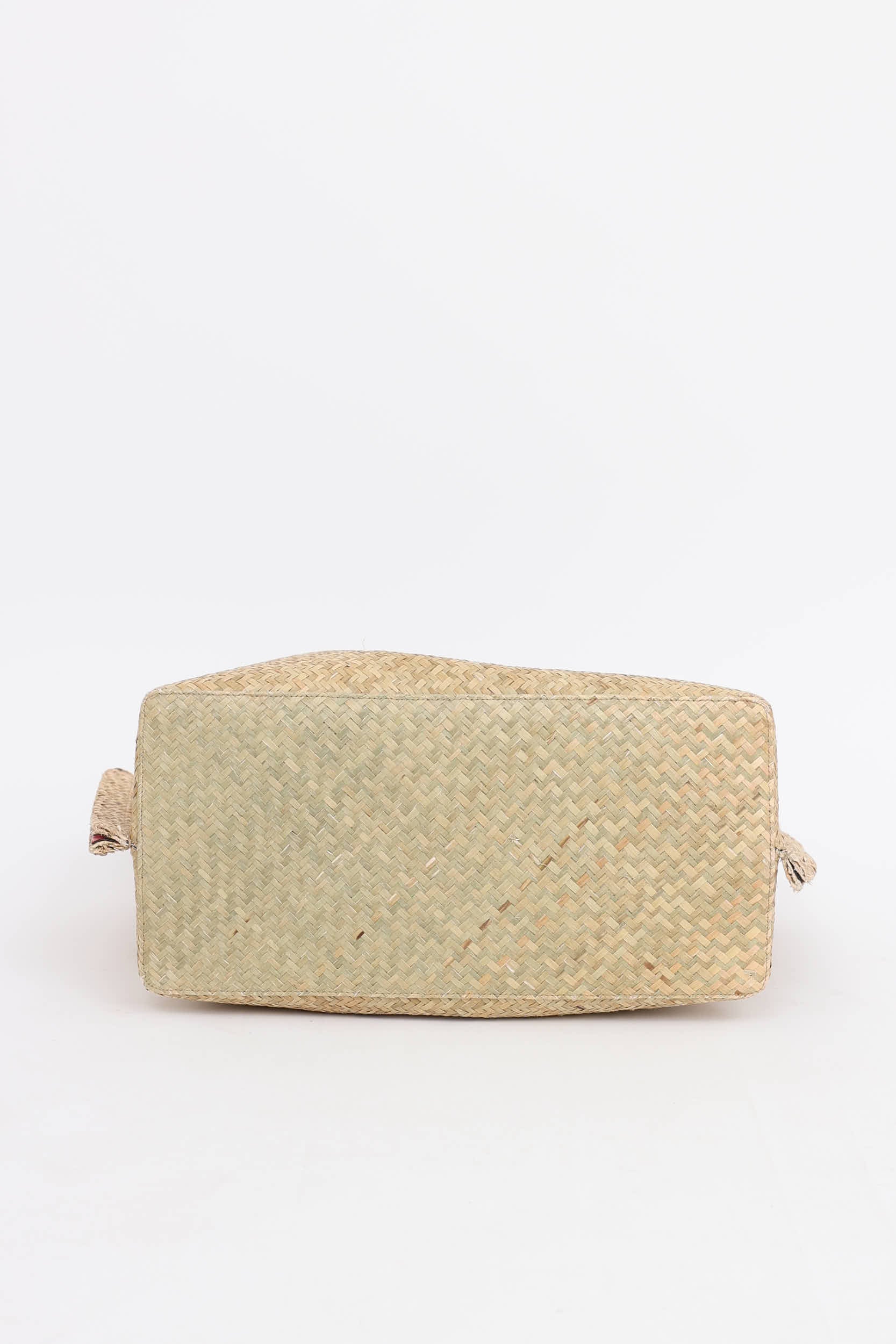 Valentino Raffia Escape Tote Bag