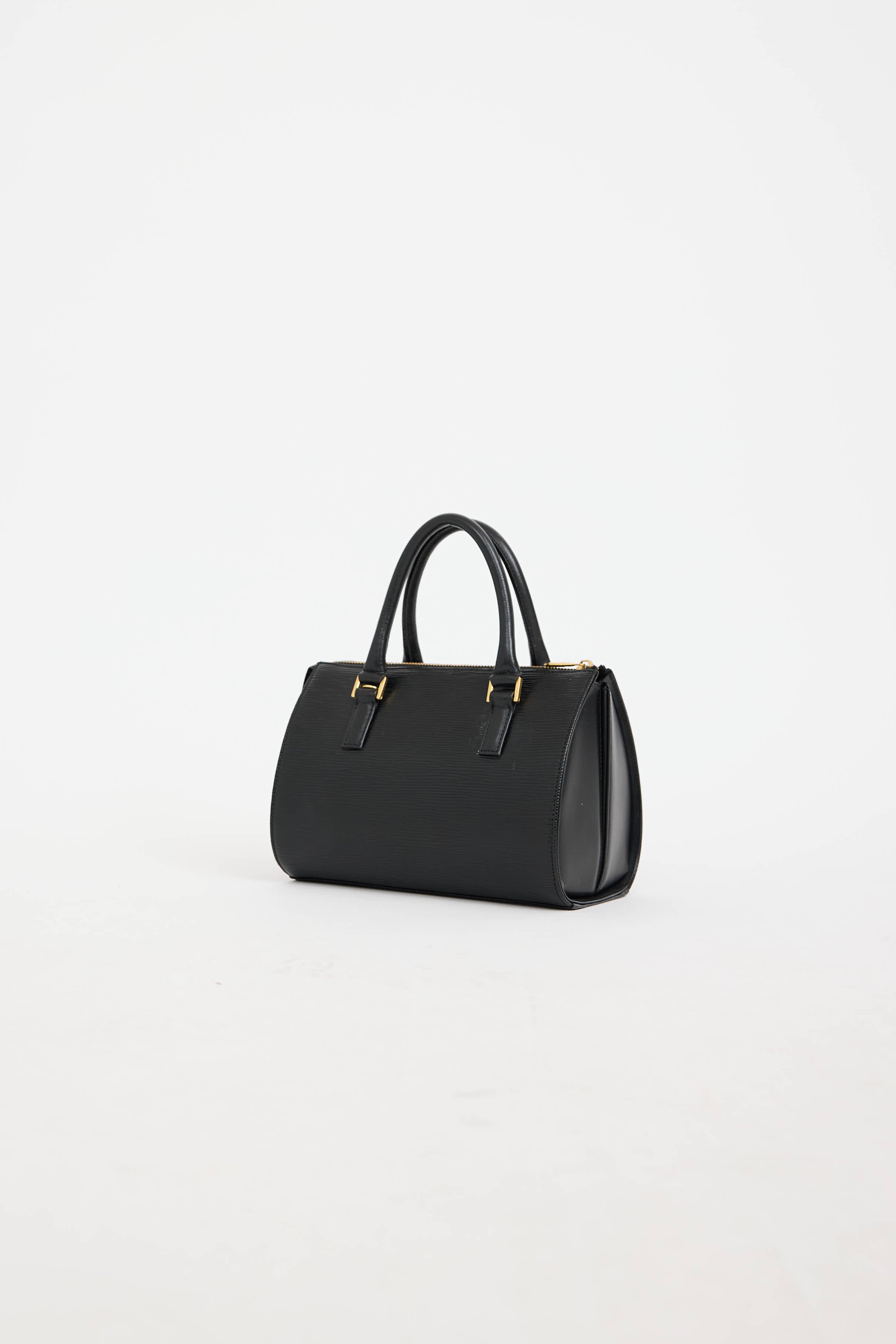 Valentino Epi Leather Top Handle Bag