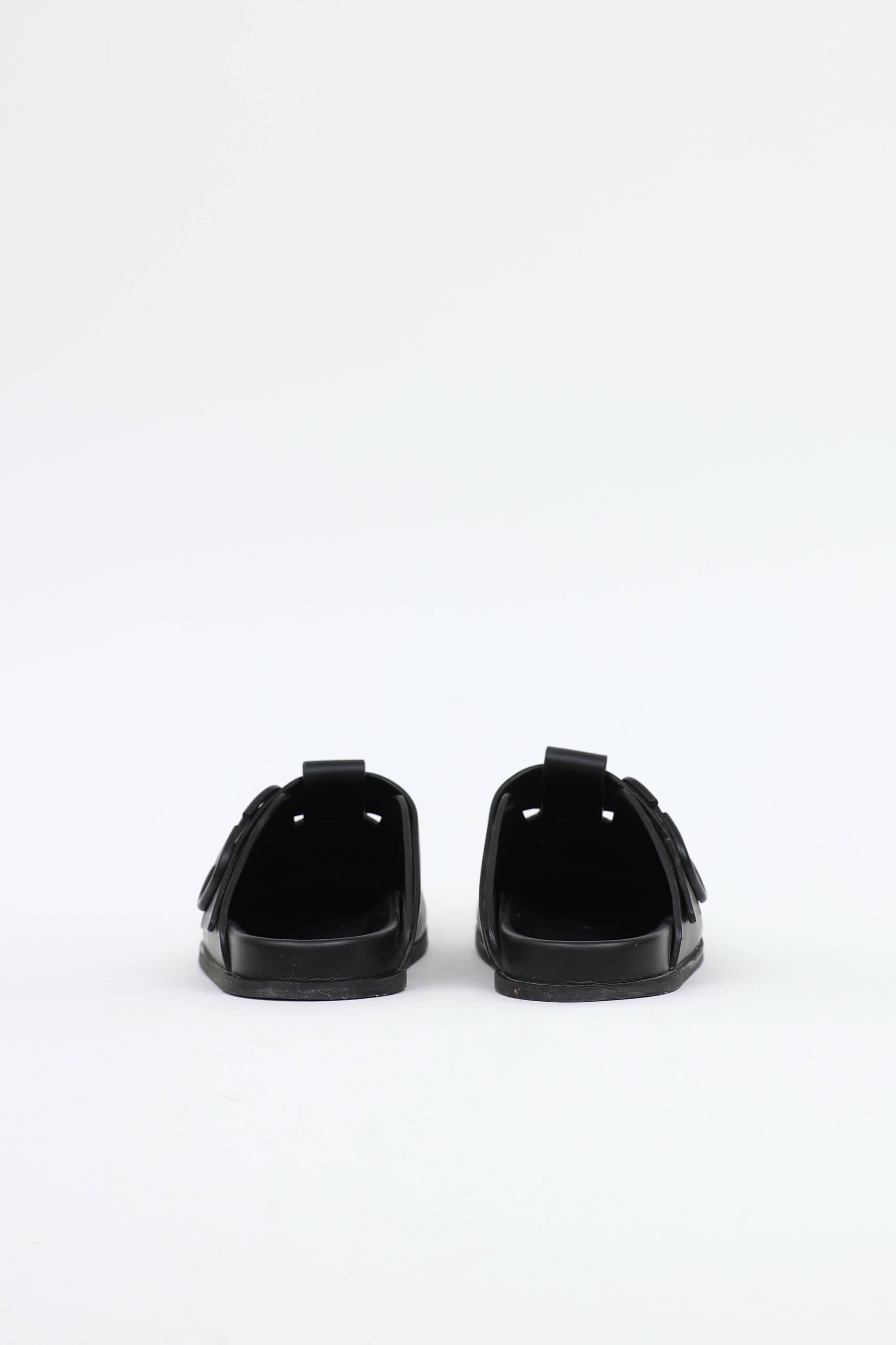 Leather Clog Mule