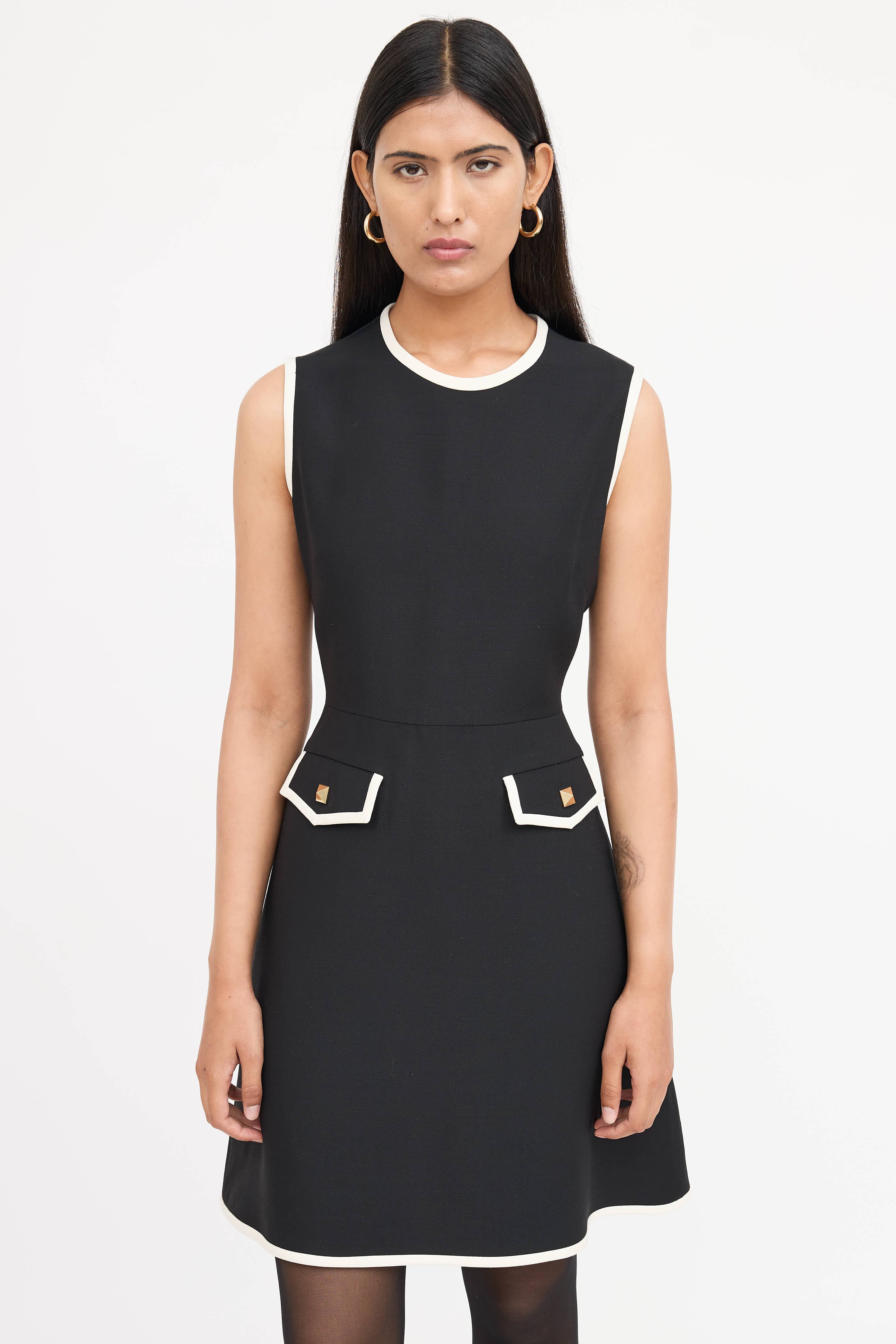 Valentino Crepe Couture Dress