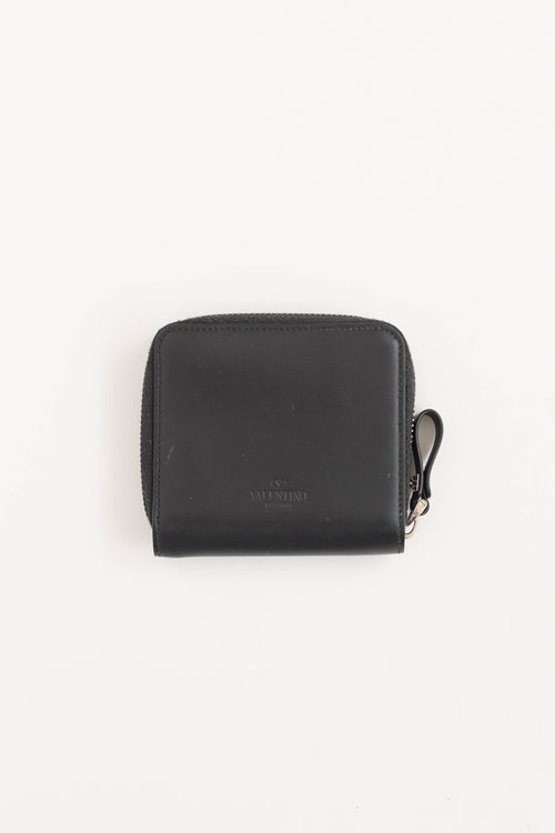Valentino Leather Logo Wallet
