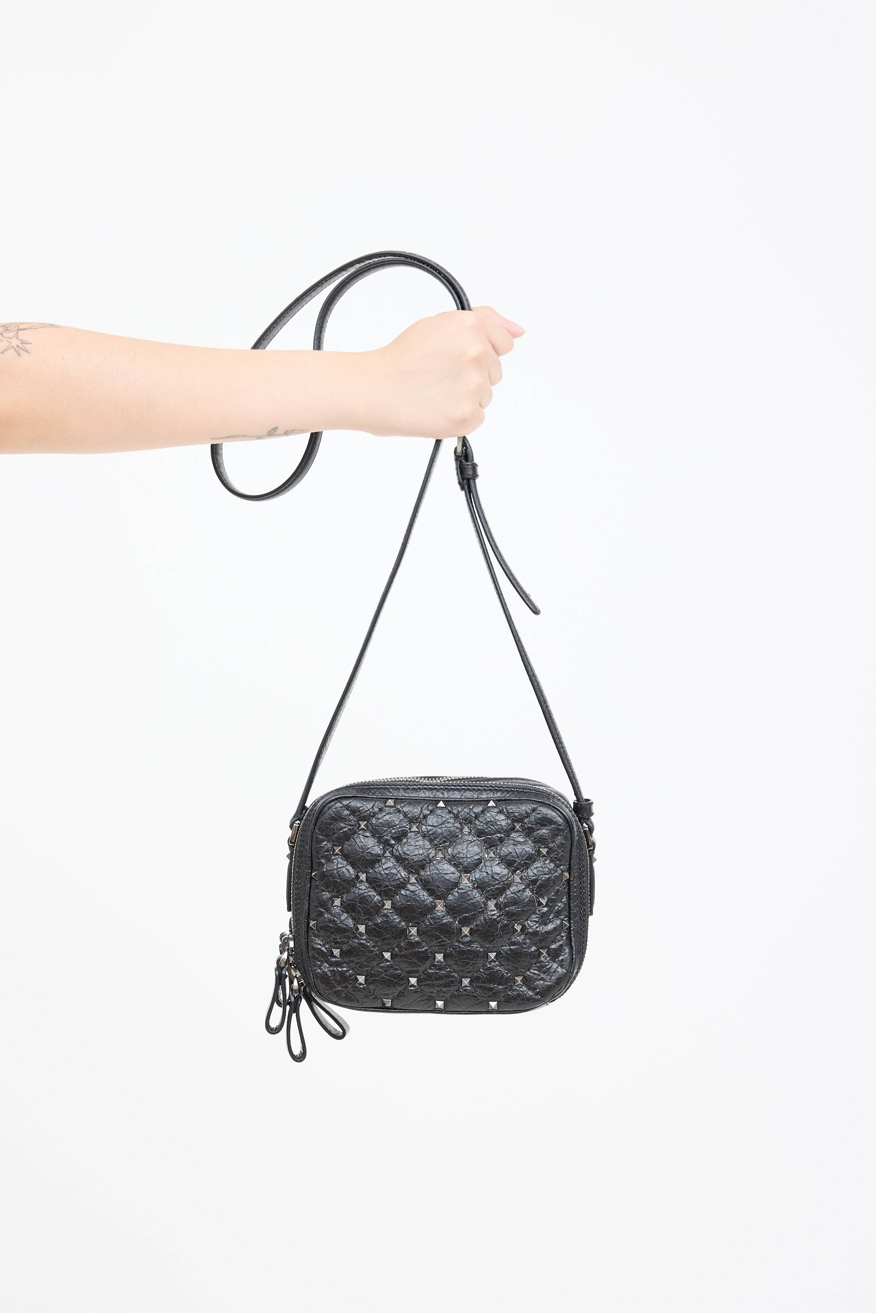 Valentino Leather Rockstud Bag