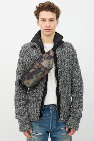 Valentino Camouflage VLTN  Belt Bag