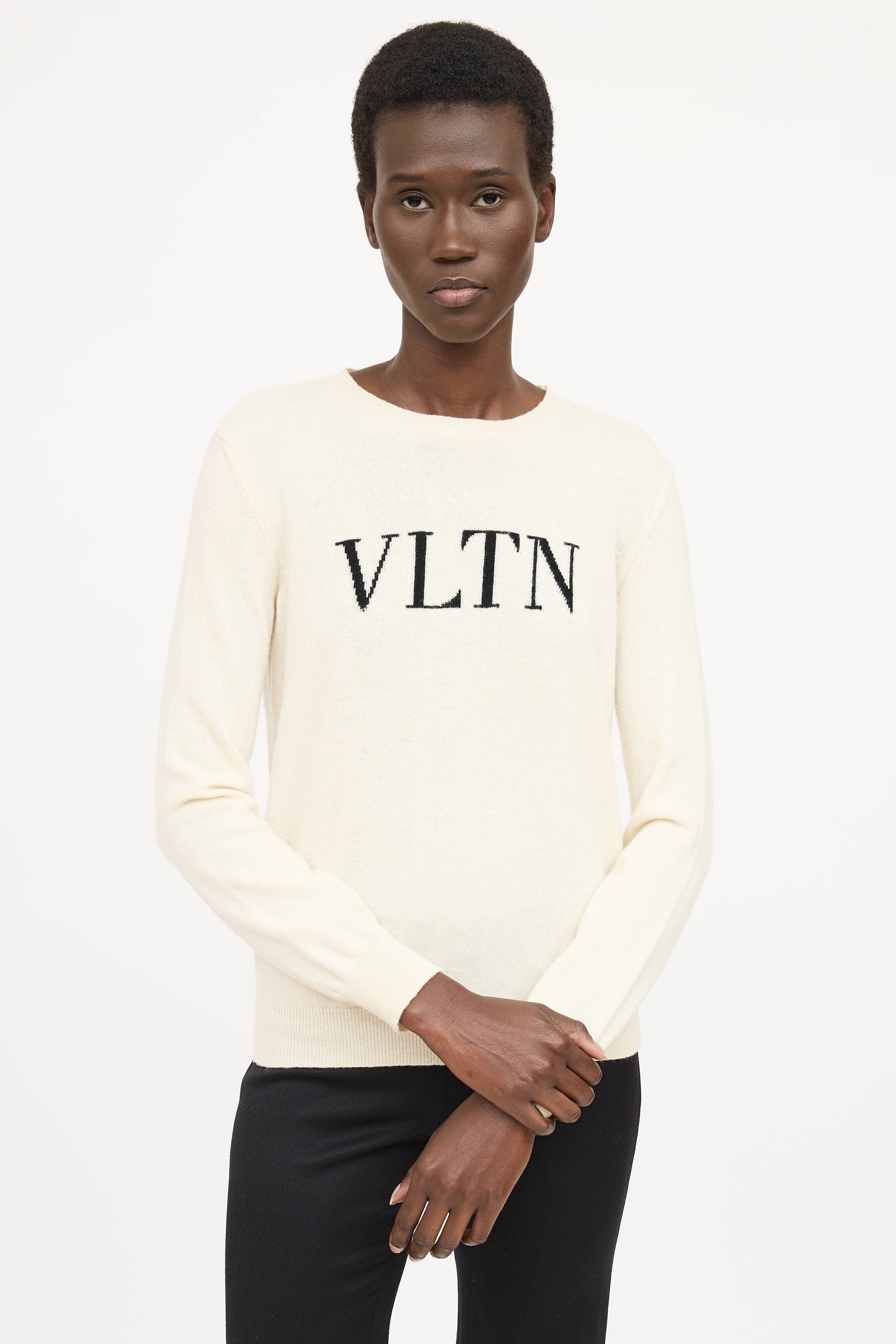 Valentino Knit Logo Sweater