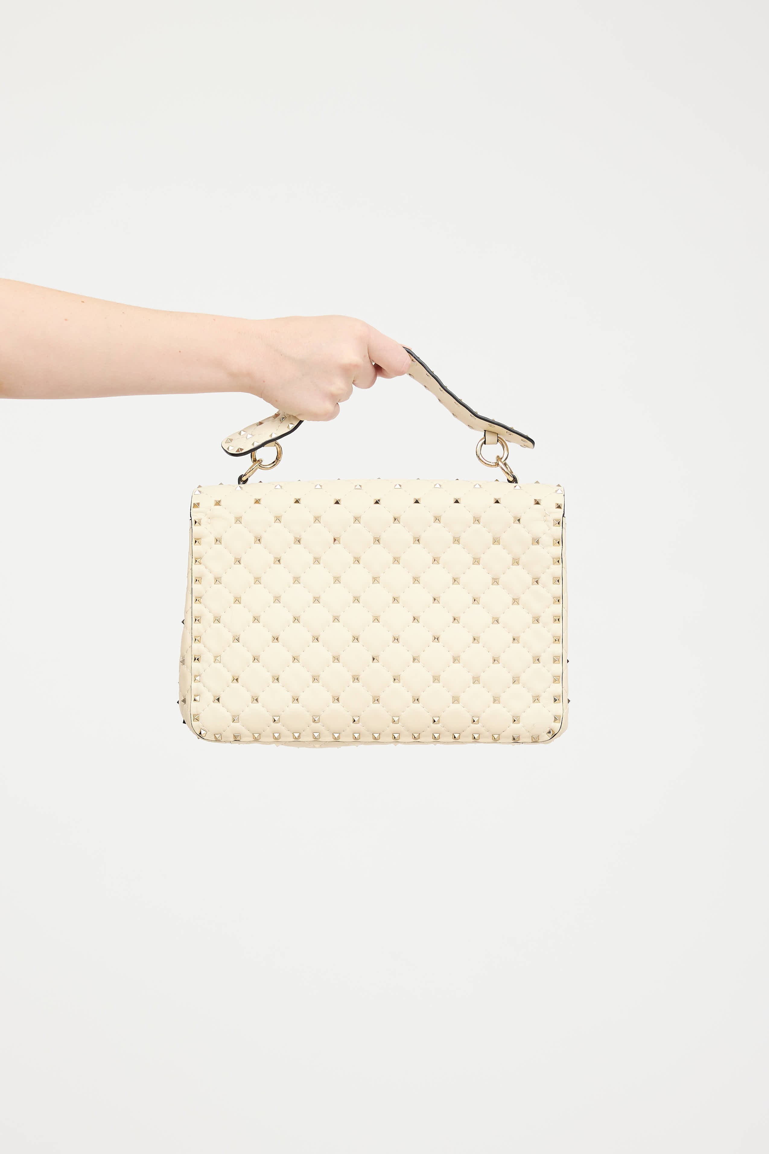 Valentino Leather Rockstud Spike Bag