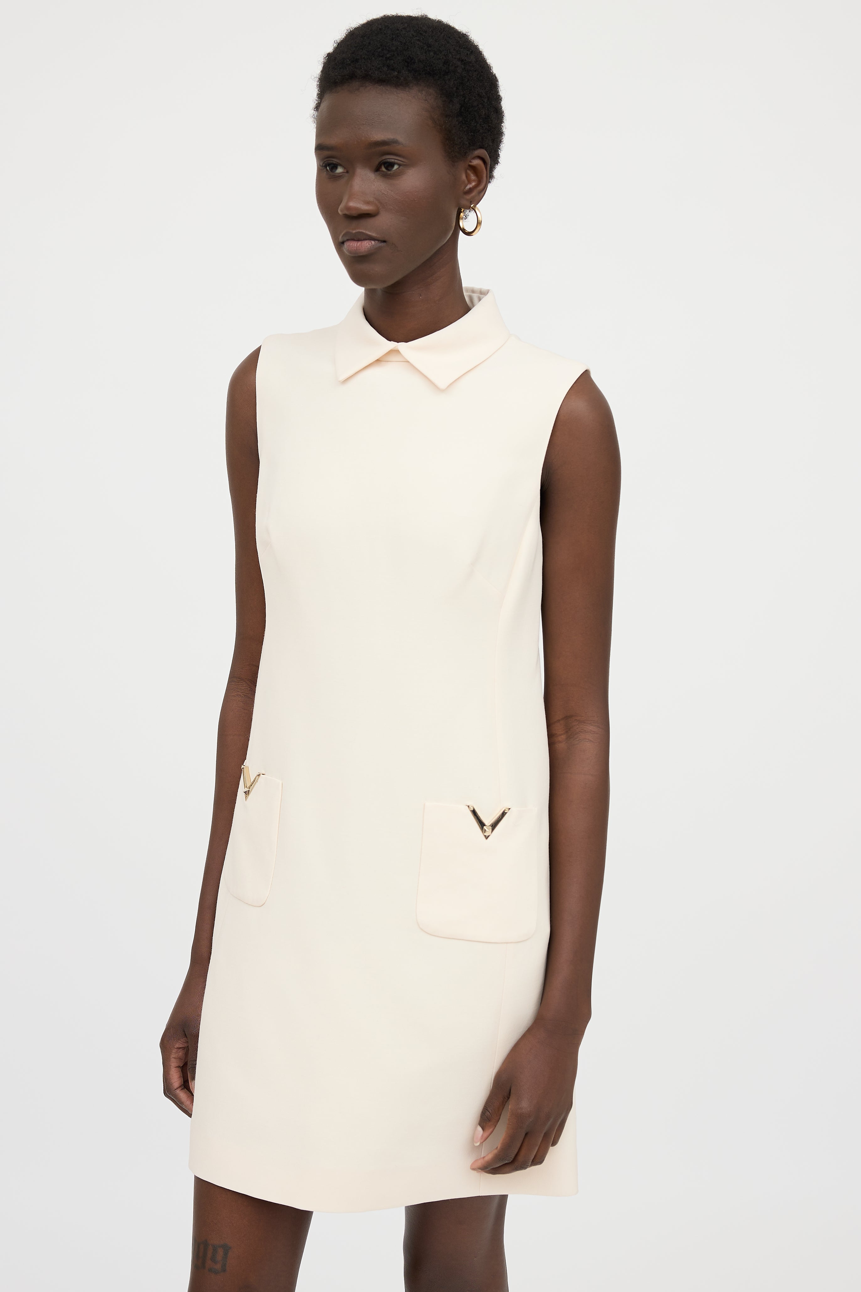 Valentino Wool Shift Dress