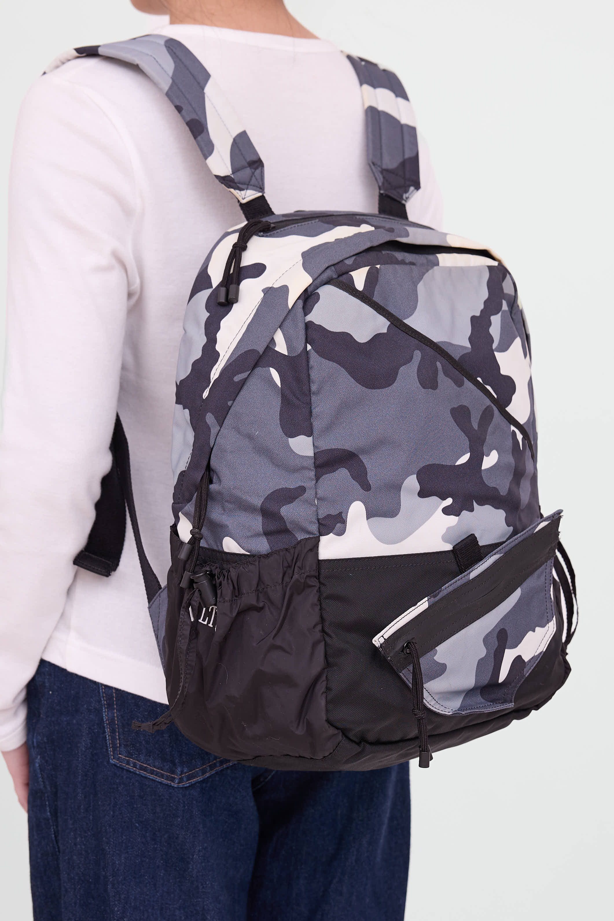 Nylon Camo Backpack