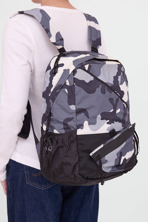 Nylon Camo Backpack