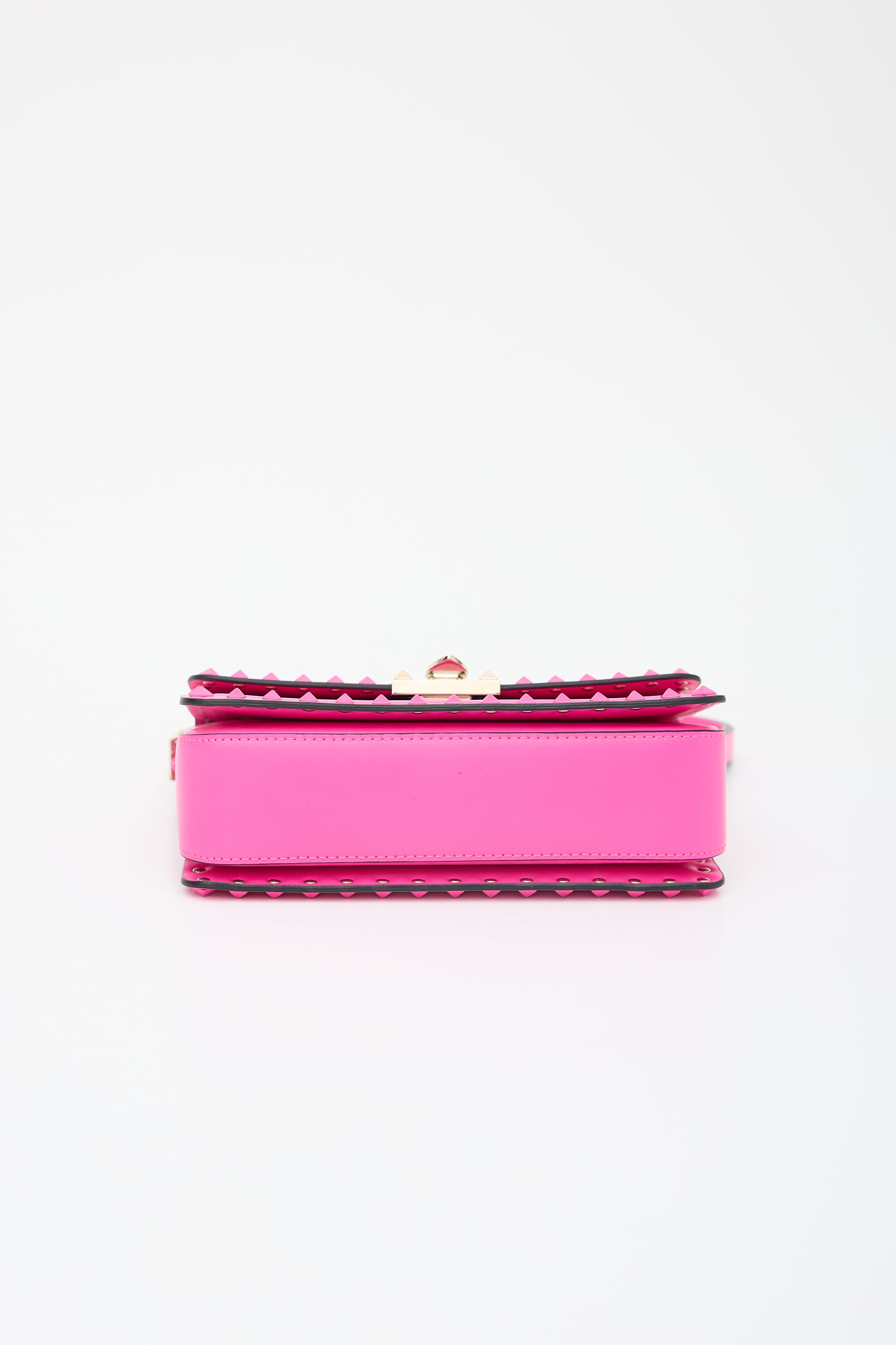 Valentino Leather Rockstud23 Shoulder Bag