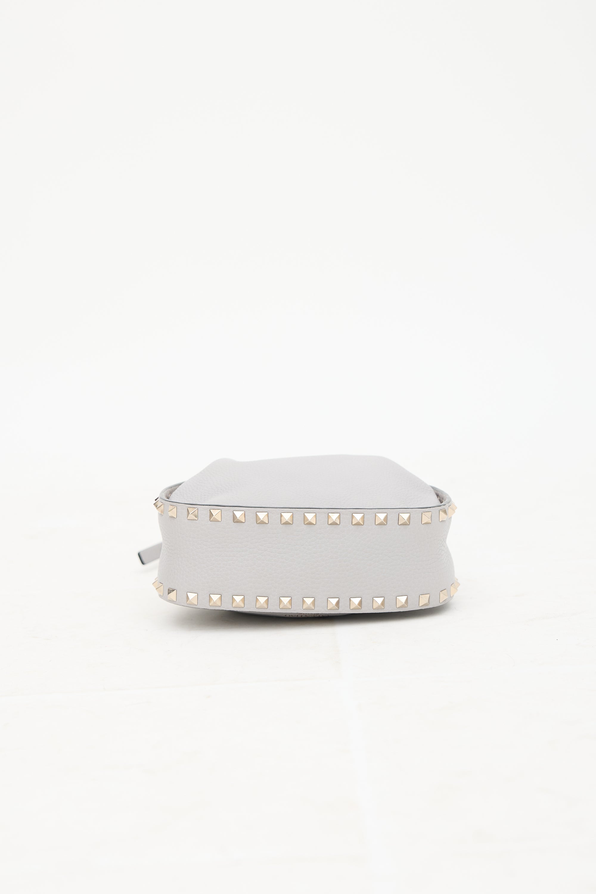 Valentino Leather Rockstud Small Drawstring Bag
