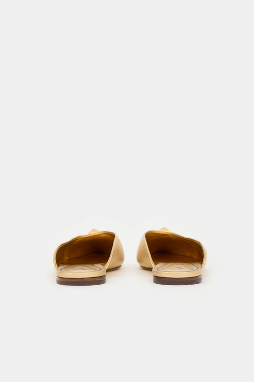 Valentino Metallic Roman Stud Mule