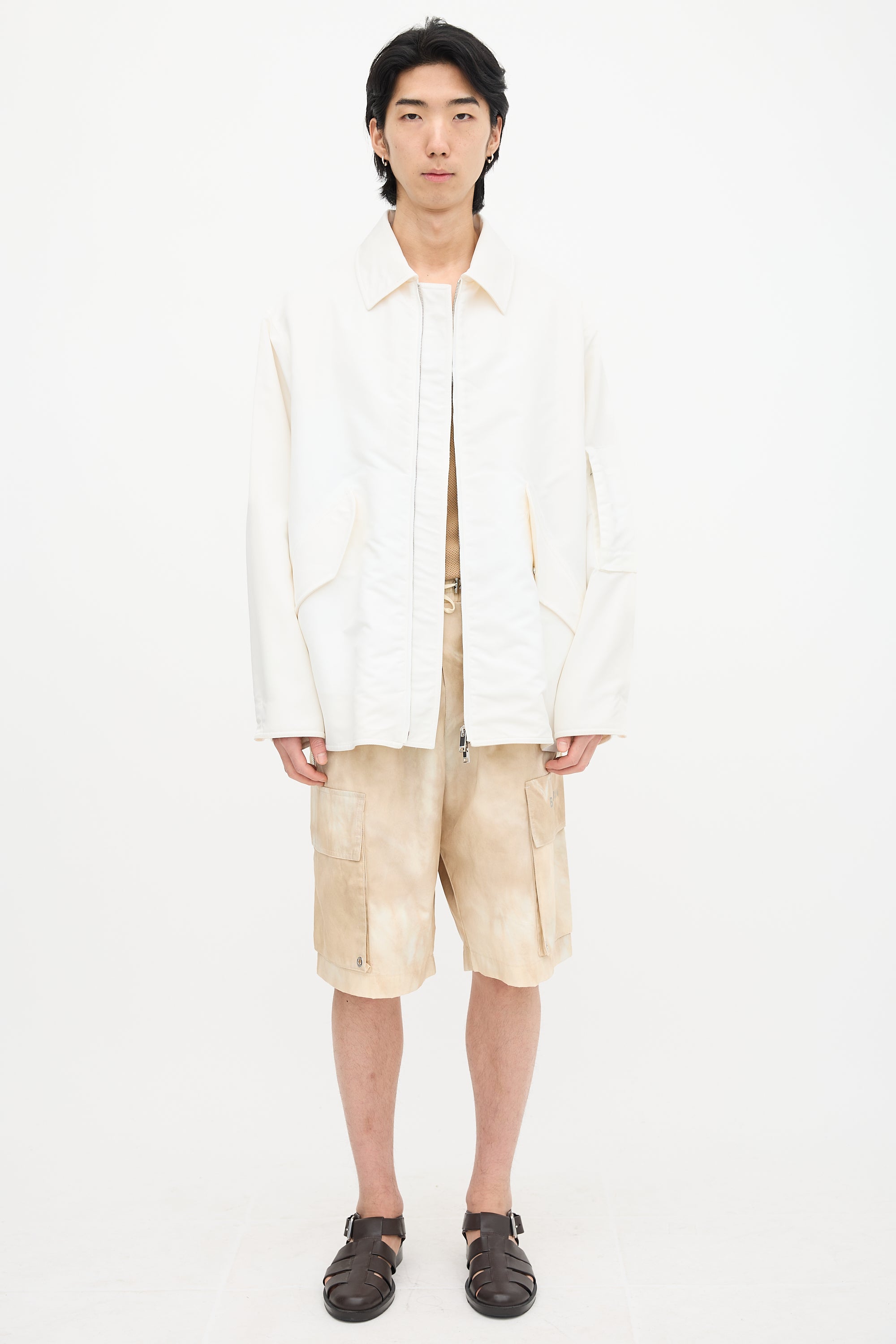 Nylon Blouson Jacket