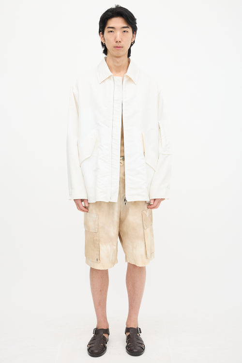 Nylon Blouson Jacket