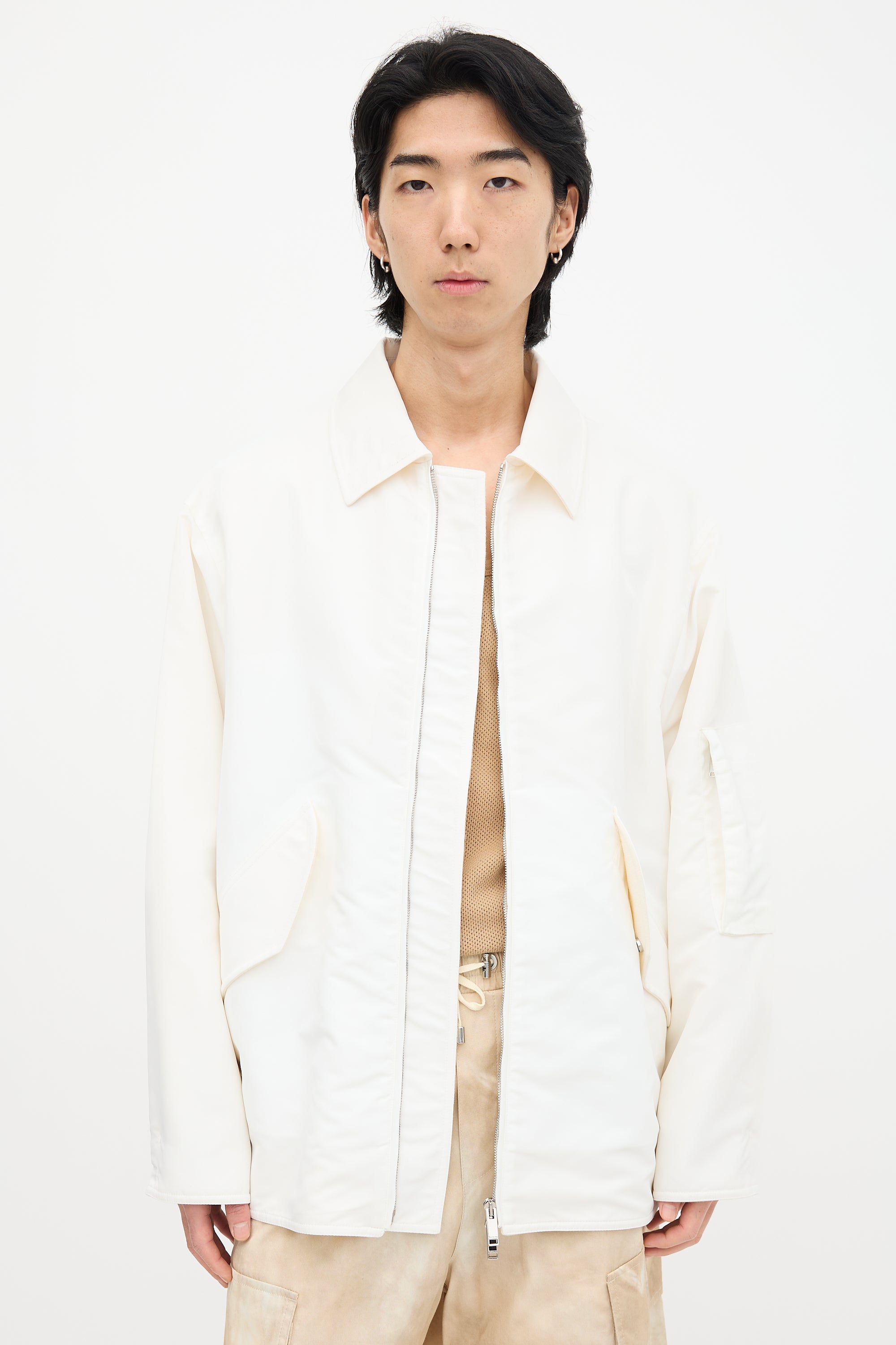 Valentino Nylon Blouson Jacket