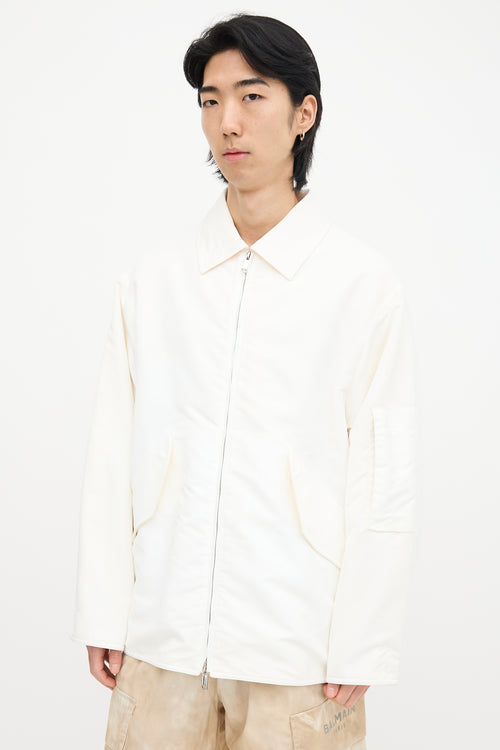 Nylon Blouson Jacket