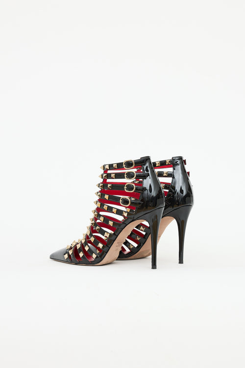 Valentino Alcove Caged Pump