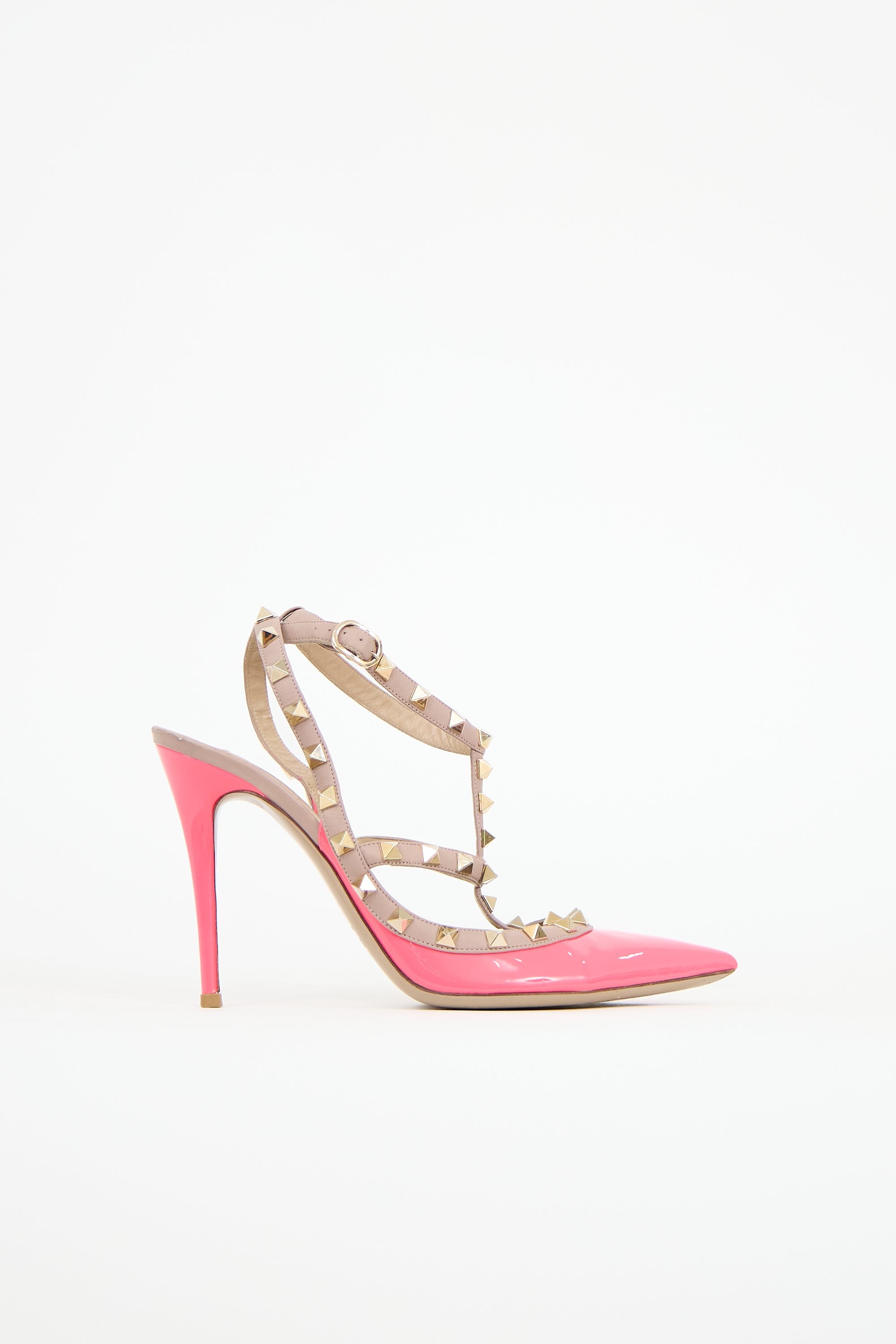Valentino Patent Leather Rockstud Pump