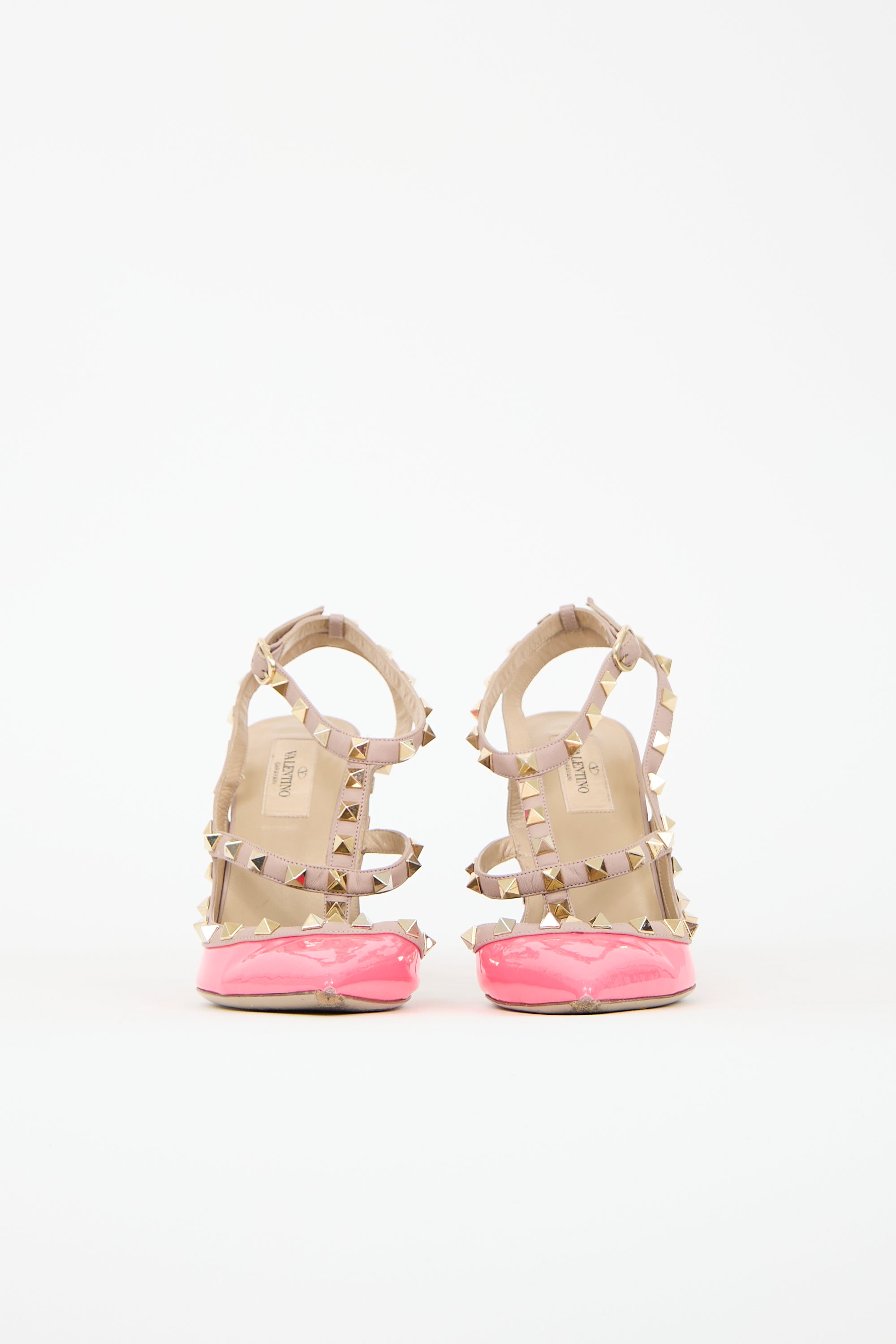 Valentino Patent Leather Rockstud Pump