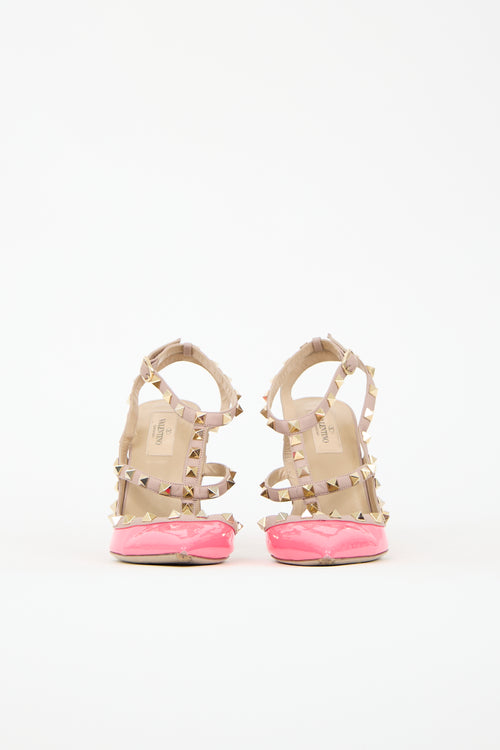 Valentino Patent Leather Rockstud Pump