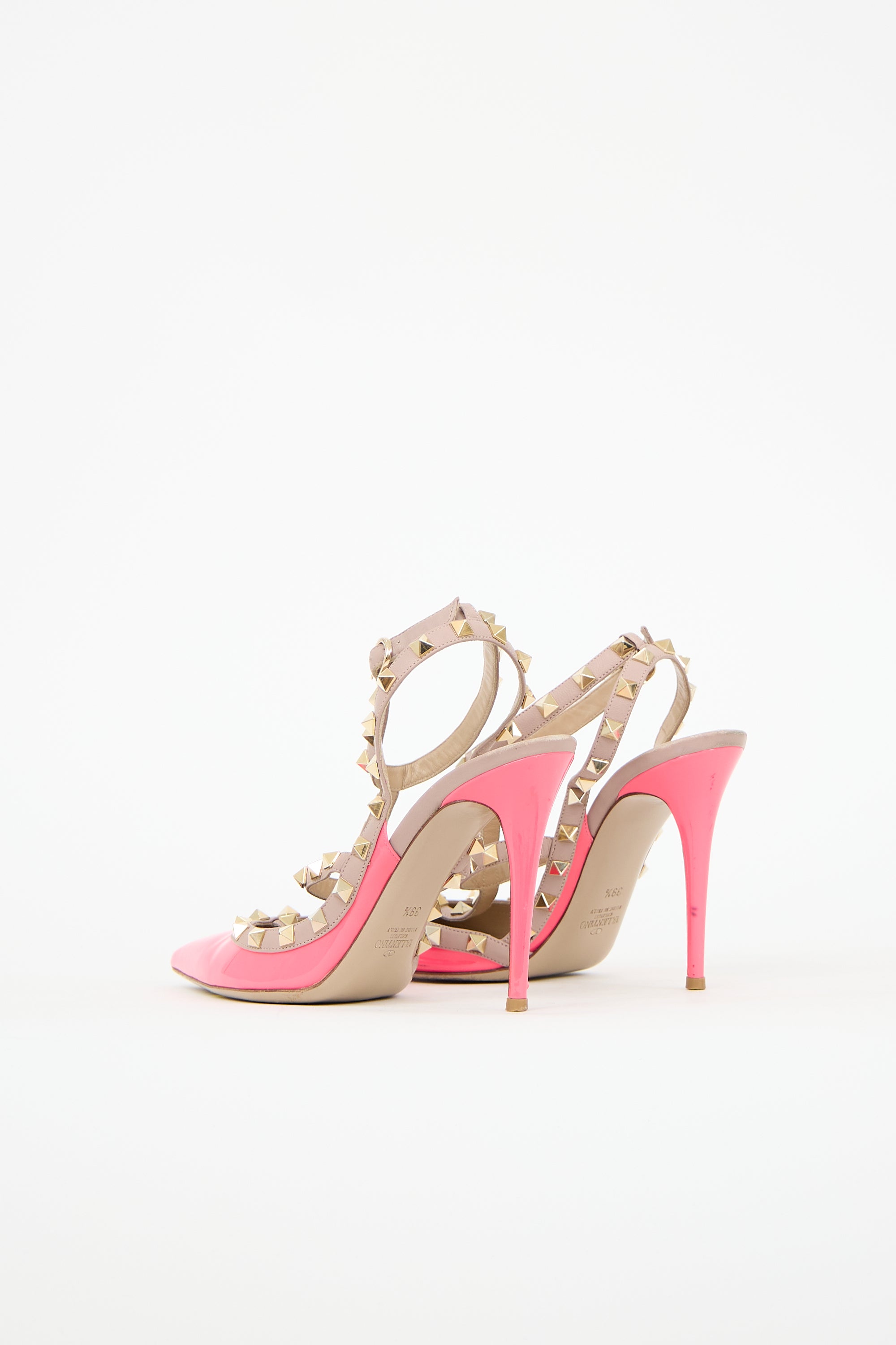Valentino Patent Leather Rockstud Pump