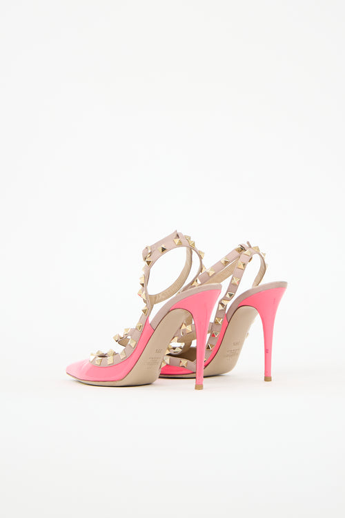 Valentino Patent Leather Rockstud Pump