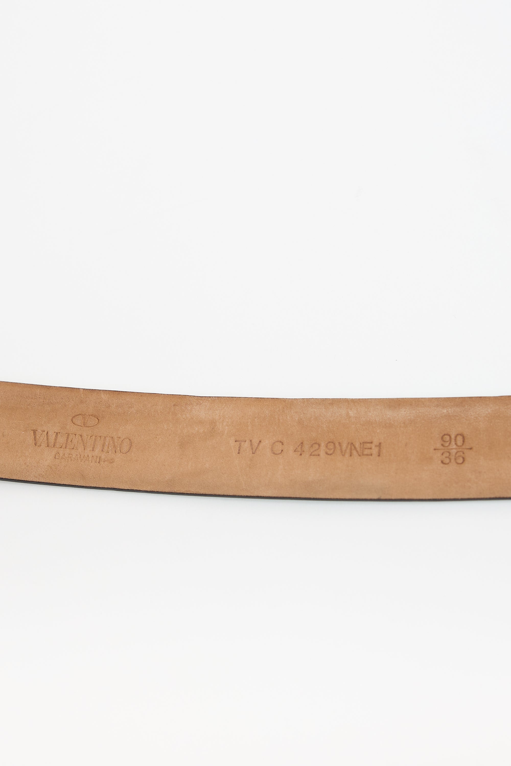 Valentino Patent VLogo Belt