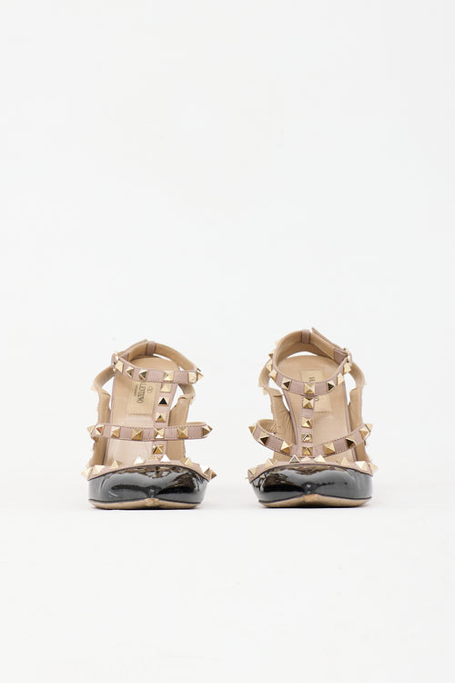 Valentino Patent Rockstud Heel