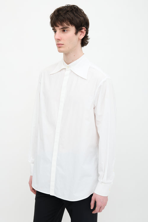 Valentino Point Collar Shirt