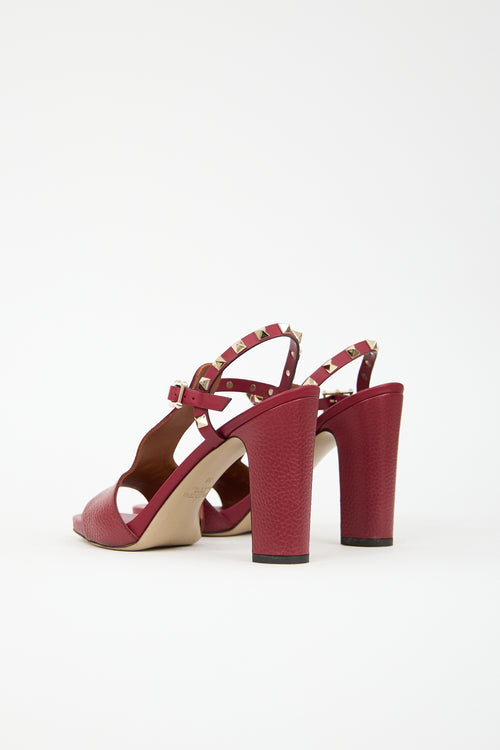 Valentino Rockstud Caged Heel