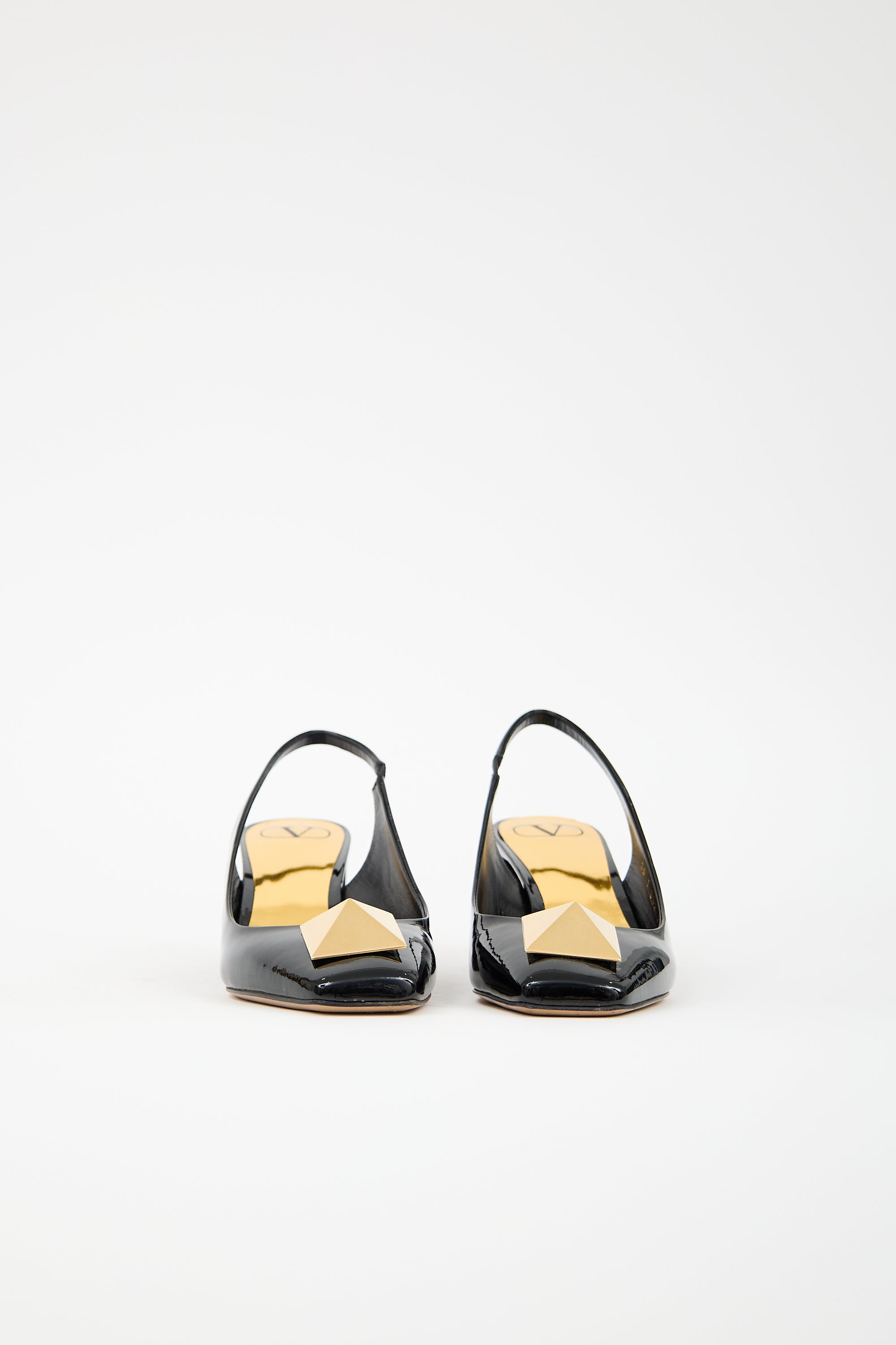 Valentino Patent One Stud Heel