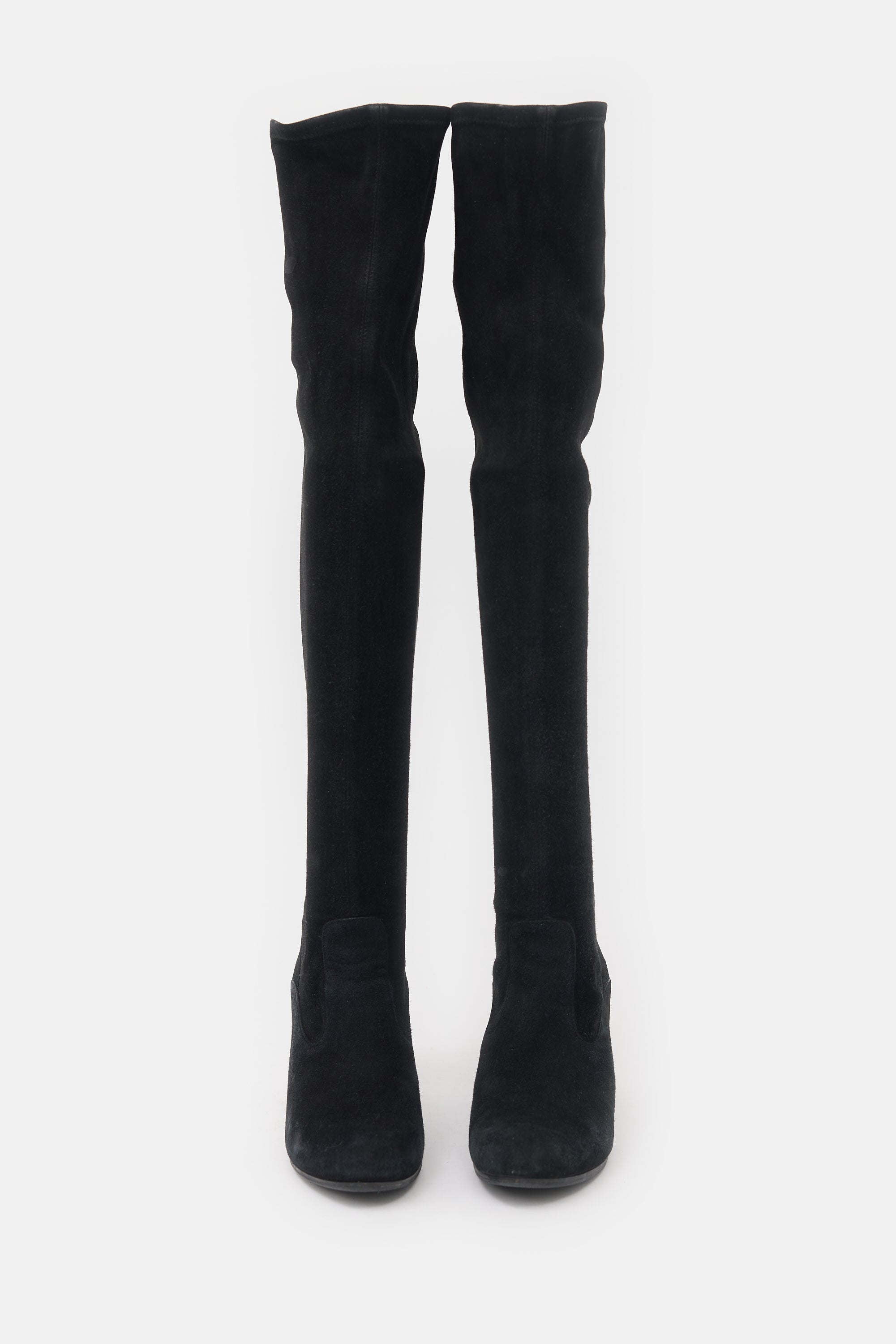Valentino Suede Thigh Boot