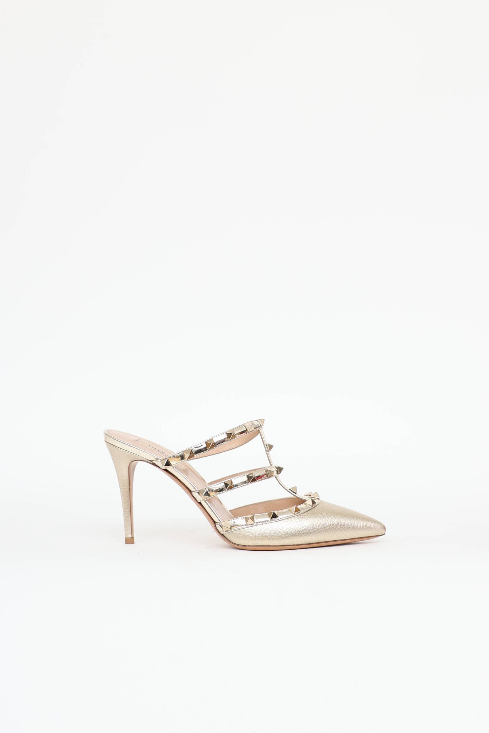 Valentino Rockstud Caged Mule