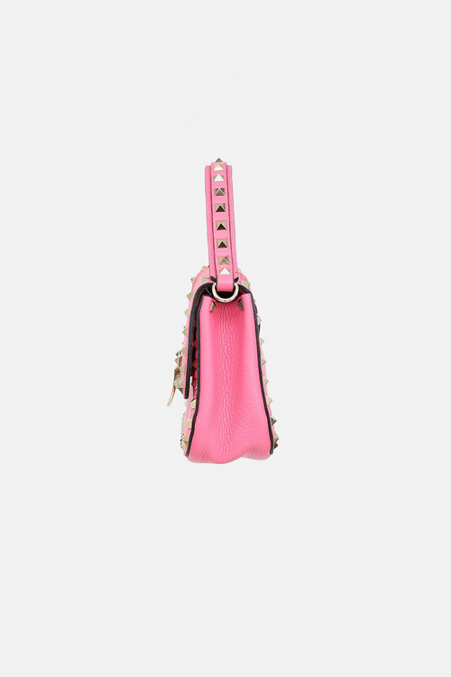 Valentino Rockstud Top Handle Bag