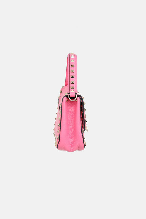 Valentino Rockstud Top Handle Bag