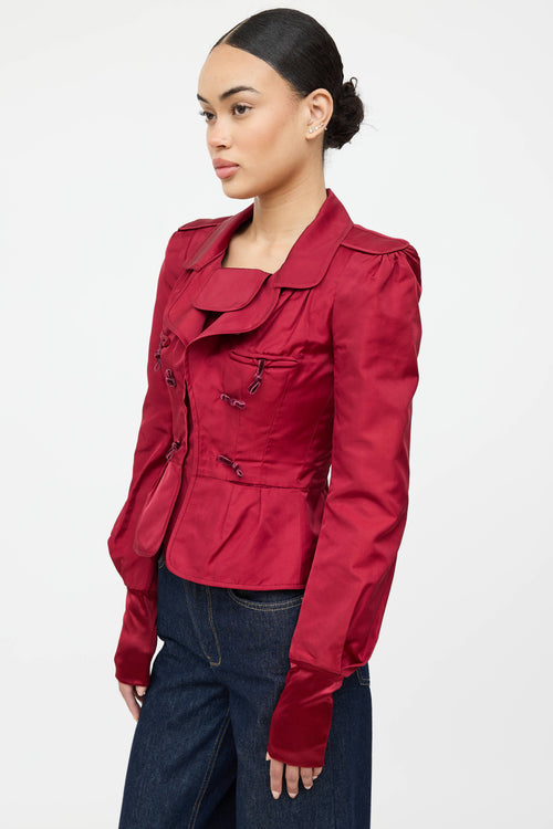 Saint Laurent Silk Evening Jacket