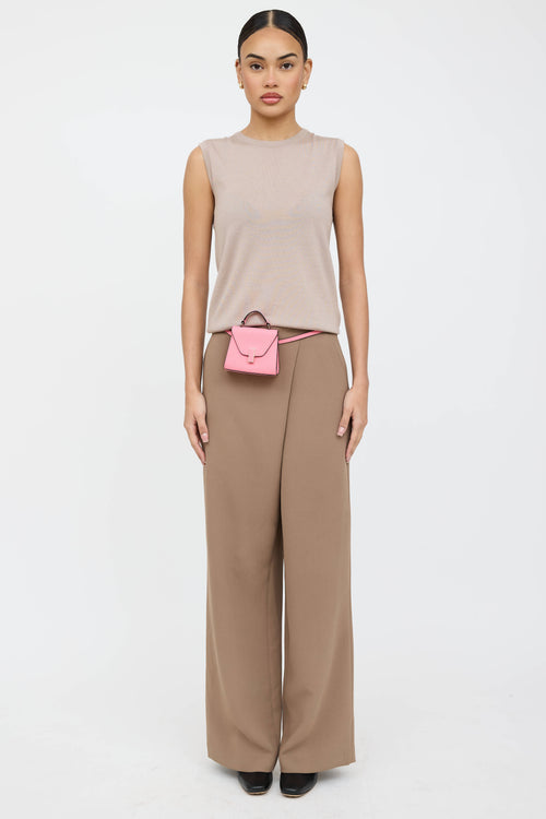 Velextra Leather Mini Belt Bag