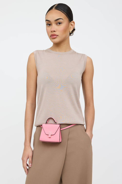 Velextra Leather Mini Belt Bag