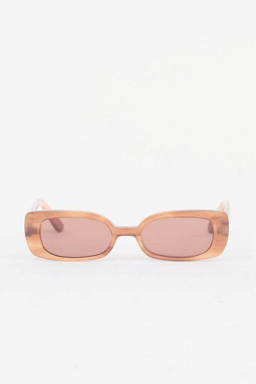 Velvet Canyon La Petite Rectangular Sunglasses