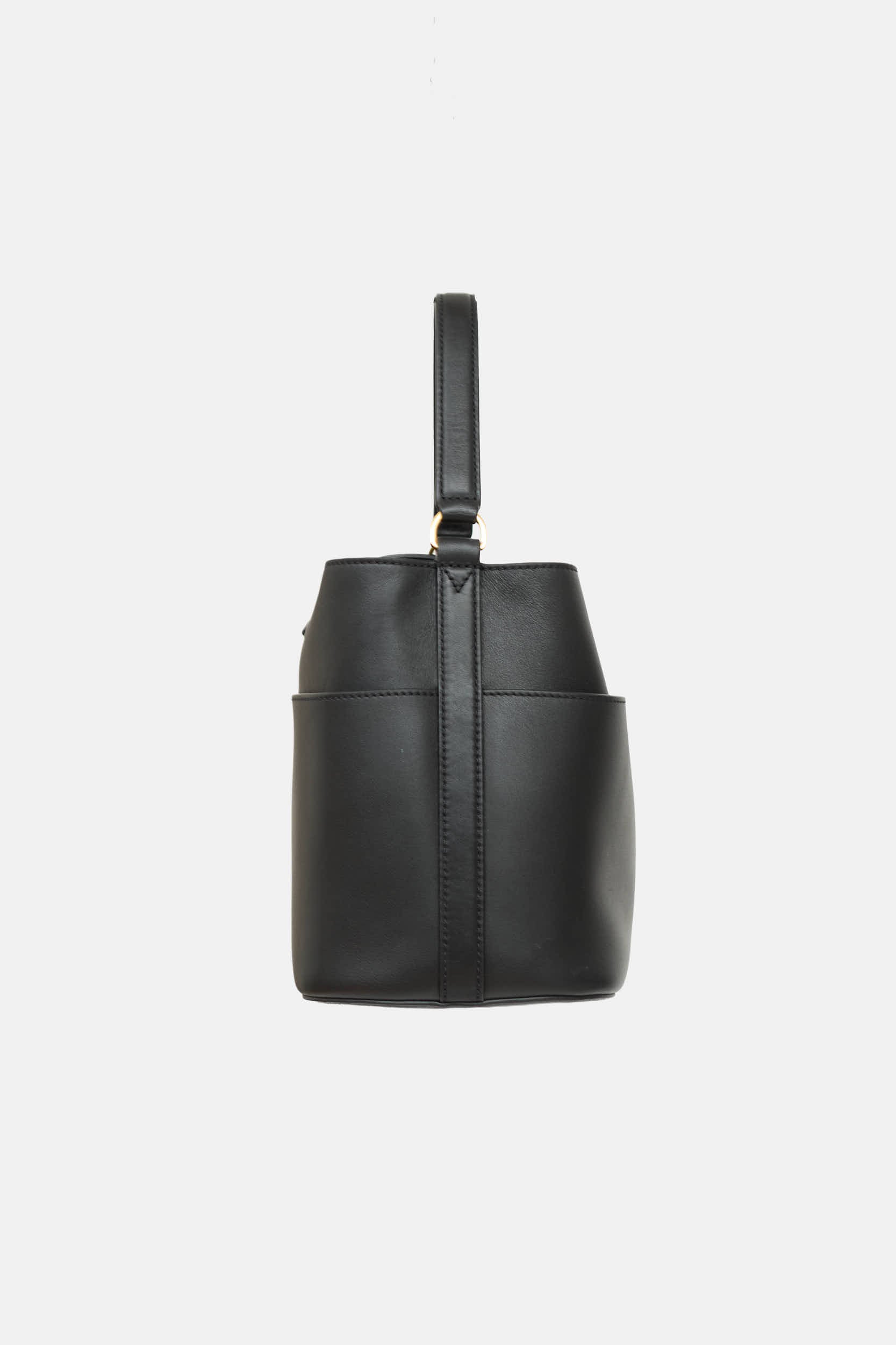 Veronica Beard Crest Lock Bucket Bag