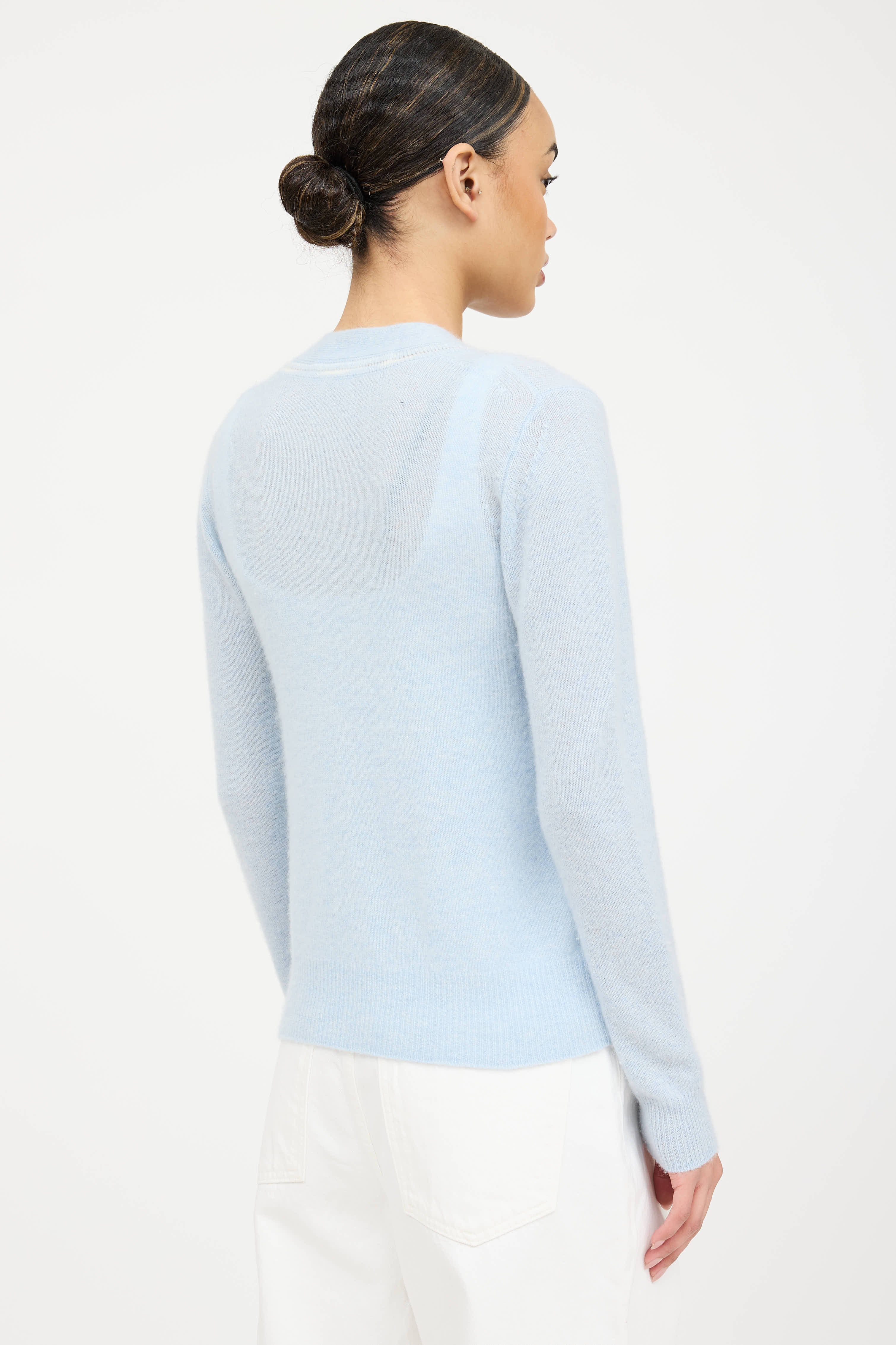 Veronica Beard Cashmere Knit V-Neck Cardigan
