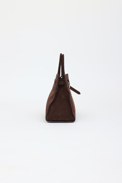 Veronica Beard Suede Dash Bag