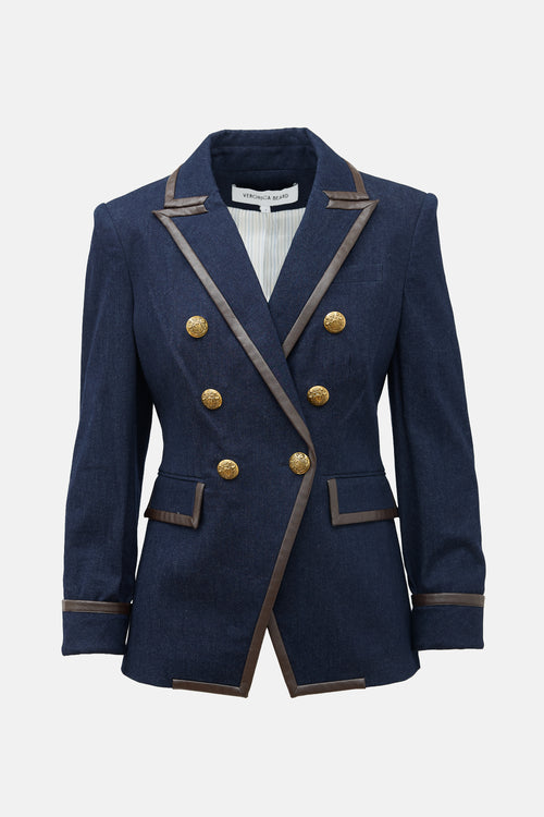 Veronica Beard Denim Miller Blazer