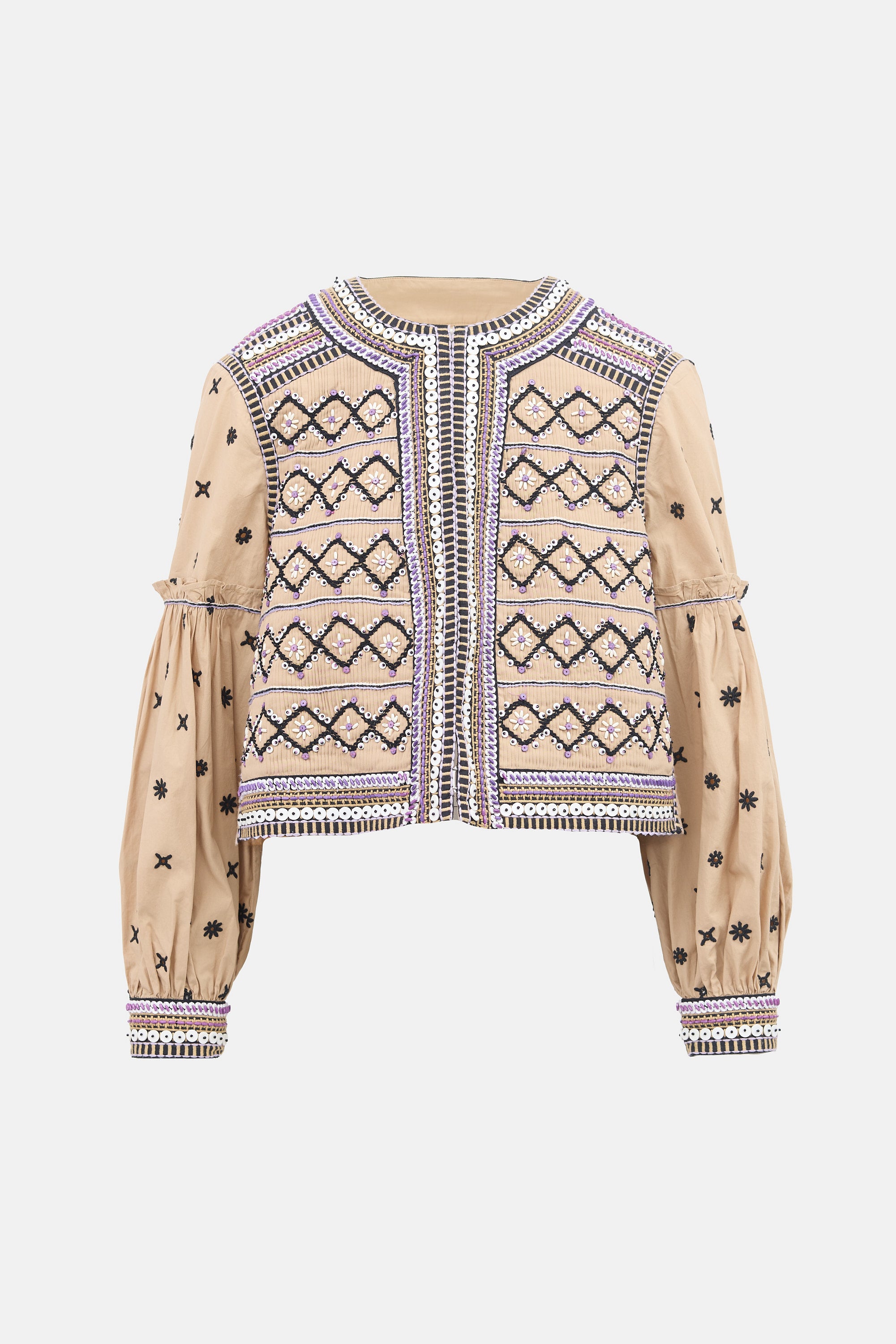 Veronica Beard Embellished Rocci Jacket