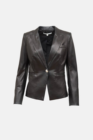 Leather Blazer